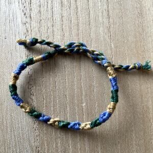 Gloria Bracelet anklet trendy comfortable tie embroidery thread woven gift